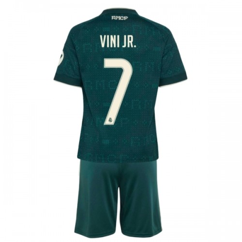 Ensemble Maillot Real Madrid Vini JR. 7 Exterieur 2026-27 Enfant Ensemble Maillot Real Madrid Vini JR. 7 Exterieur 2026-27 Enfant